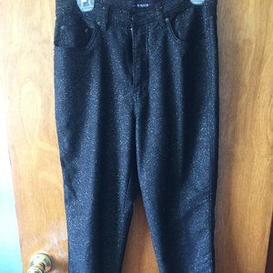 Fun sparkly black jeans, stretch material